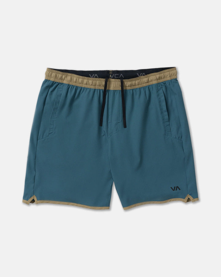 RVCA Men's Yogger Stretch Contrast 17" Short - Duck Blue - Sun Diego Boardshop