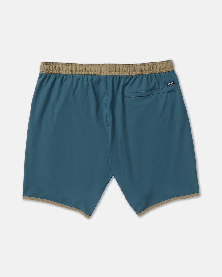 RVCA Men's Yogger Stretch Contrast 17" Short - Duck Blue - Sun Diego Boardshop