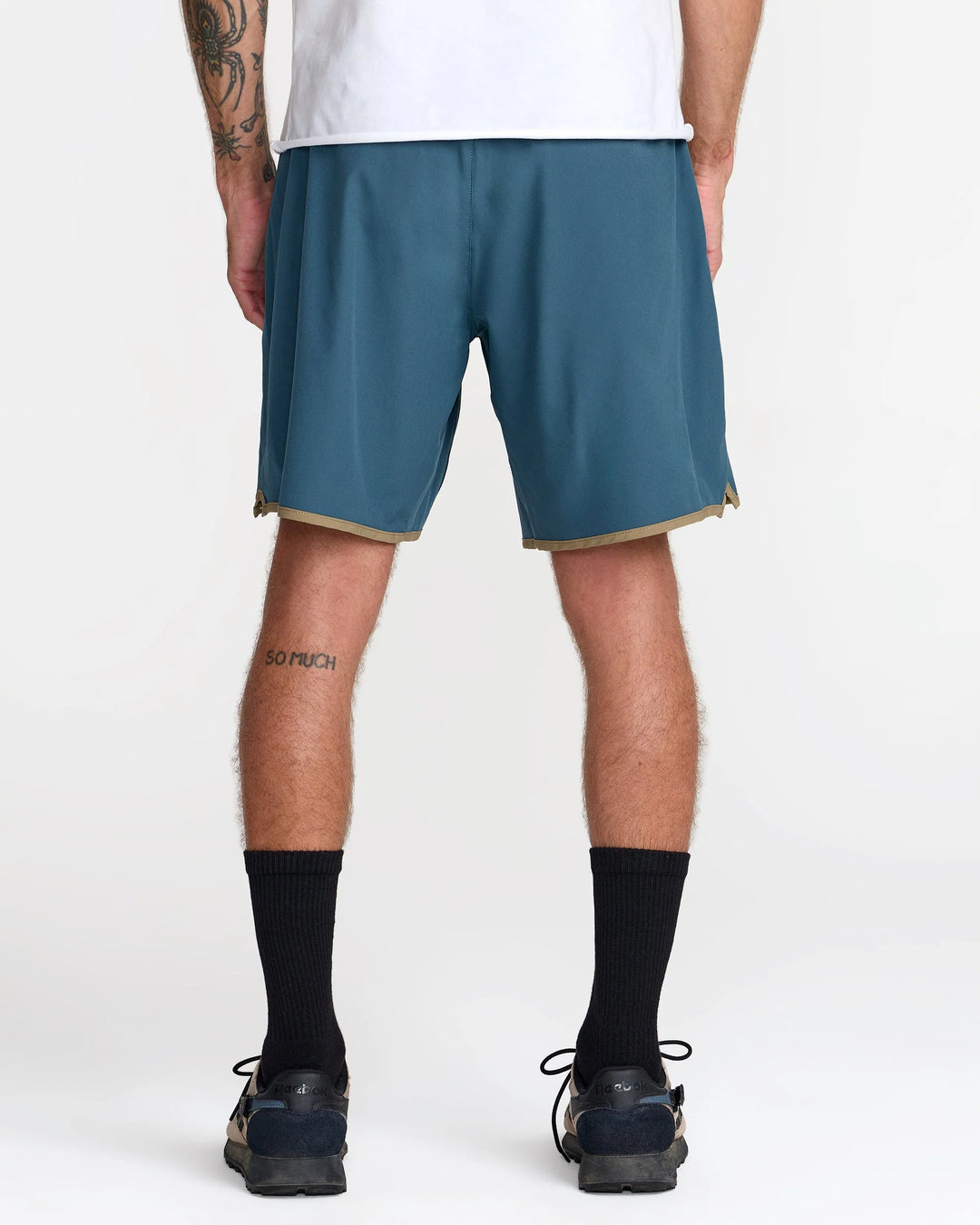 RVCA Men's Yogger Stretch Contrast 17" Short - Duck Blue - Sun Diego Boardshop