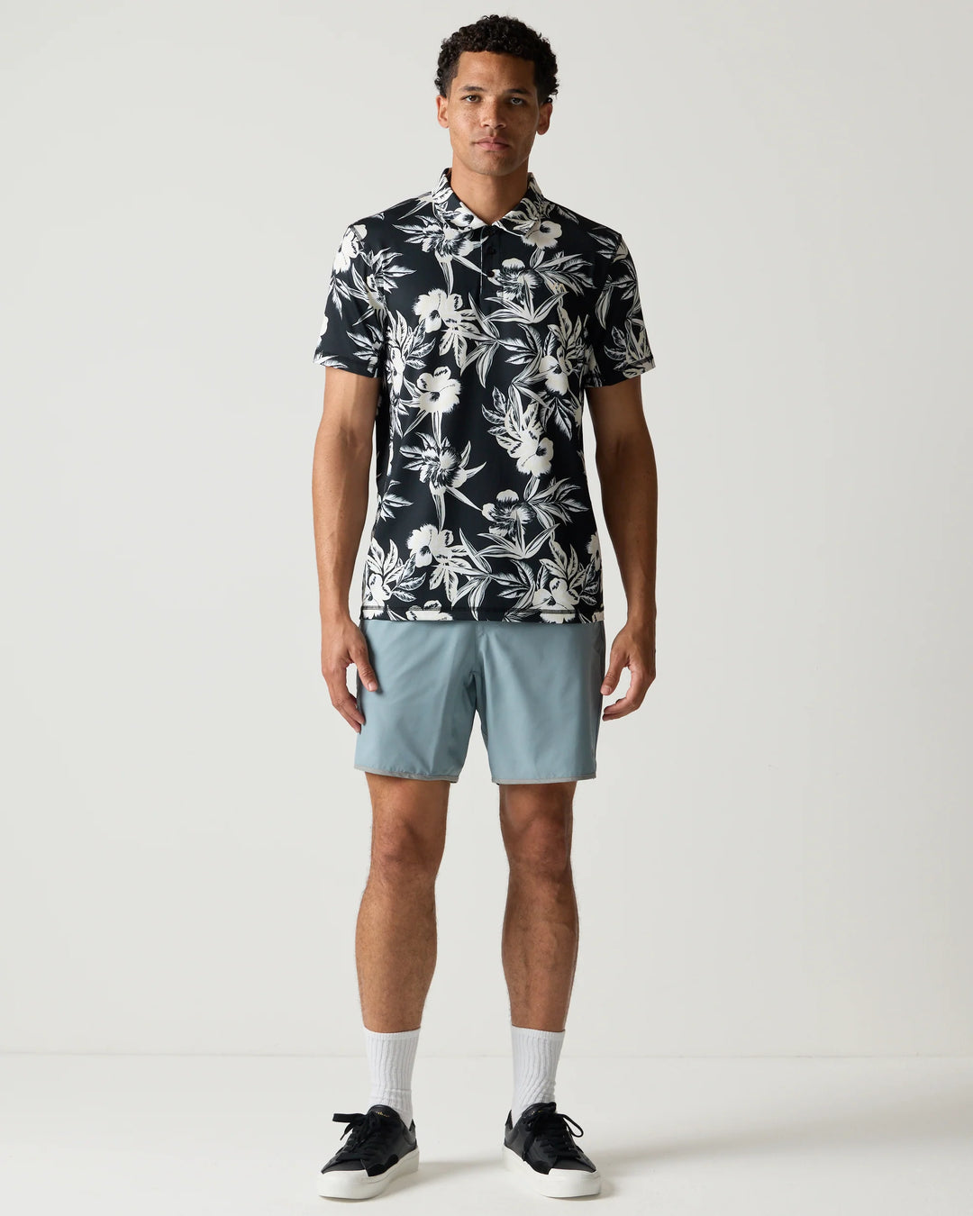 RVCA Men's Yogger Stretch Contrast 17" Short - Lead - Sun Diego Boardshop