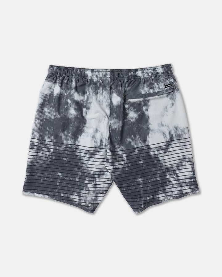 RVCA MEN'S YOGGER STRETCH 17" SHORT - BLACK BLUR