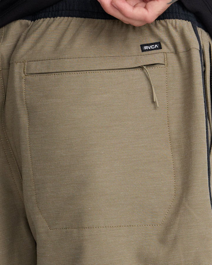 RVCA Men's Yogger Hybrid 17" Shorts - Covert Green - Sun Diego Boardshop