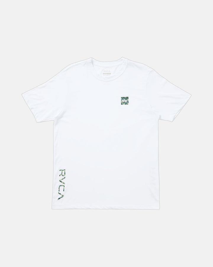 RVCA RVCA 2X Fill Short Sleeve Tee - White - Sun Diego Boardshop
