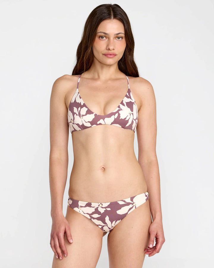 Rvca Something Else Cheeky Bikini Bottom - Terra Brown - Sun Diego Boardshop