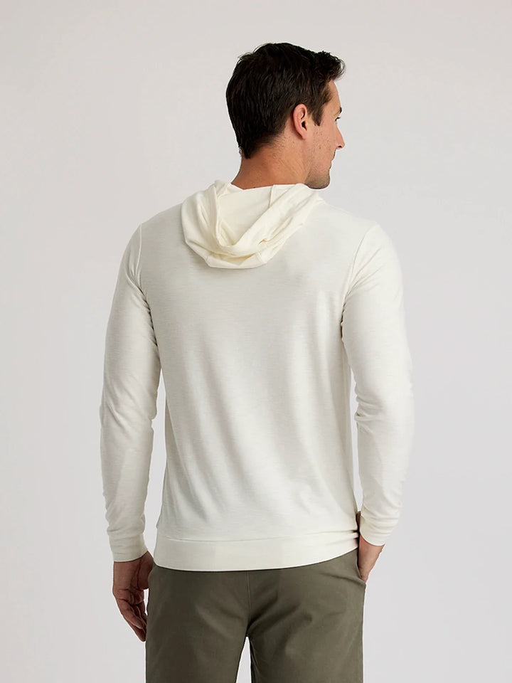 Free Fly Men's Men's Bamboo Slub Hoodie II - Sea Salt - Sun Diego Boardshop