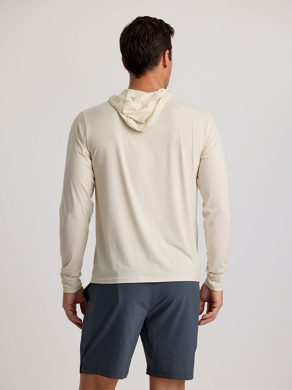 Free Fly Men's Elevate Lightweight Hoodie - HEATHER BIRCH - Sun Diego Boardshop