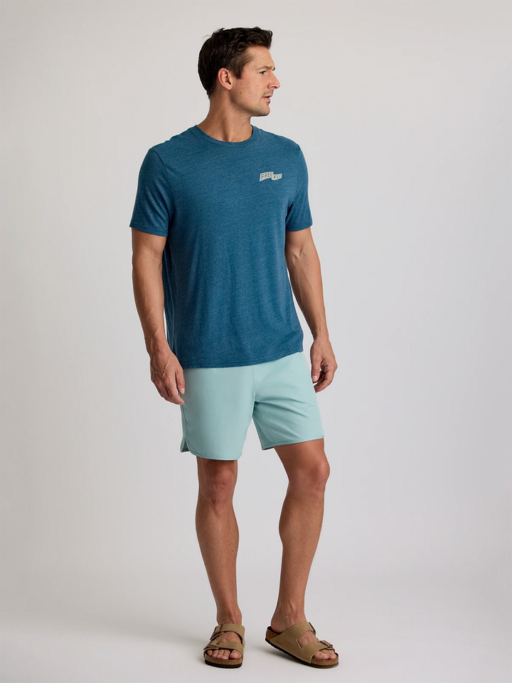 Free Fly Men'S Reverb Short - Ocean Mist - Sun Diego Boardshop