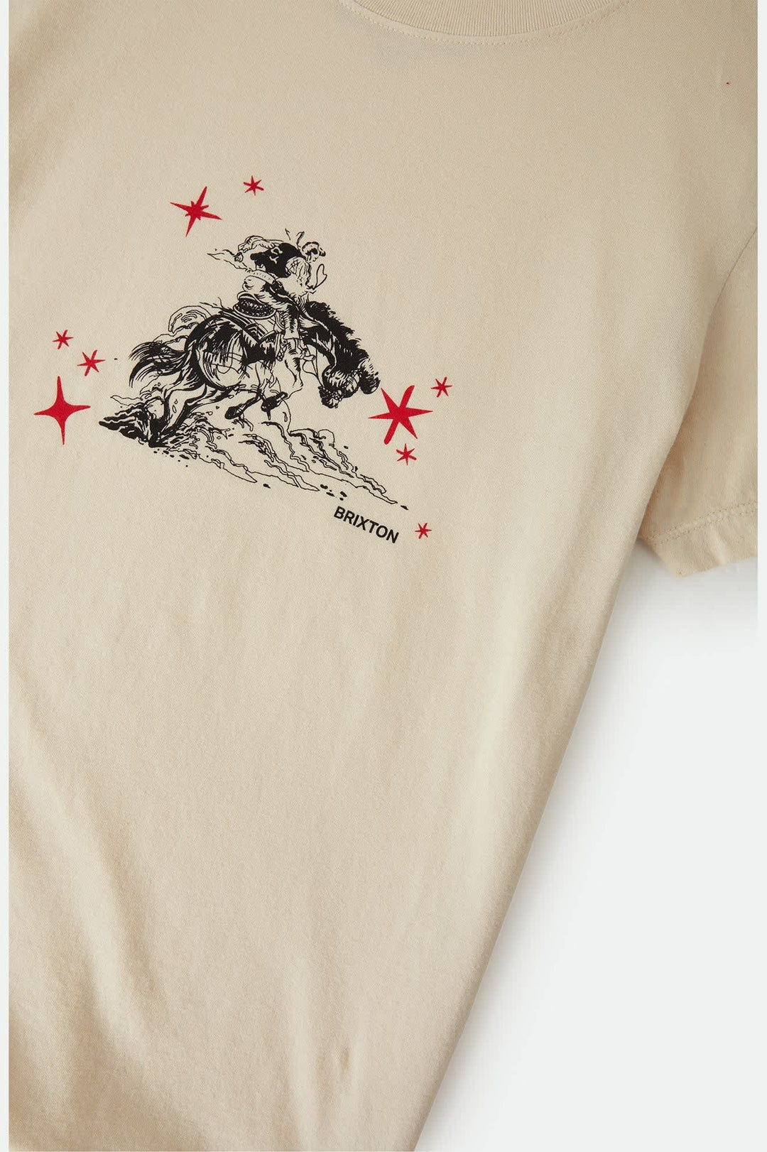 Brixton Women's Mid Century Ranch Slim Crew T-Shirt - Whitecap - Sun Diego Boardshop