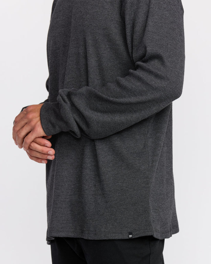 Billabong Essential Thermal Top - Black/Heather