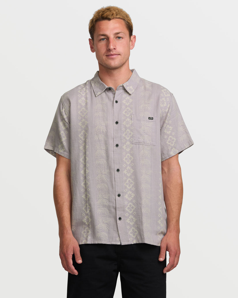 Billabong Sundays Jacquard Short Sleeve Shirt - PURPLE - Sun Diego Boardshop