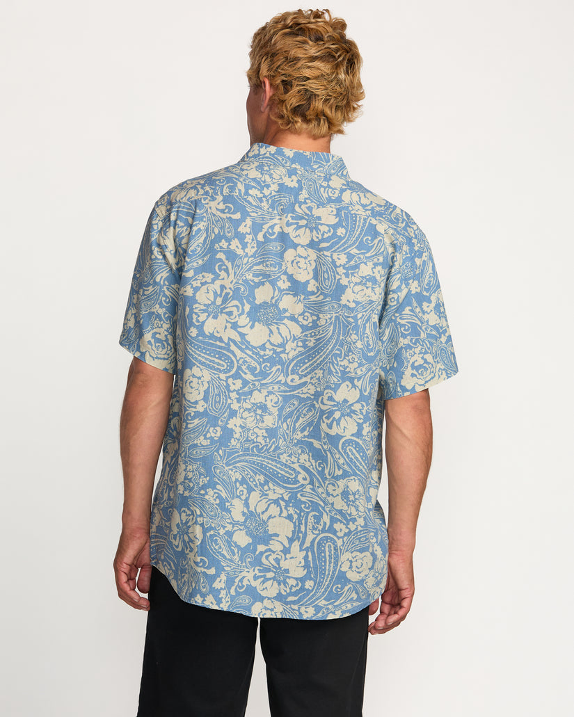 Billabong Cordoba Short Sleeve Shirt - Carolina Blue - Sun Diego Boardshop