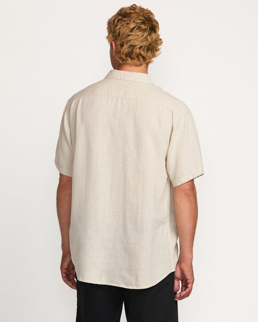 Billabong Cordoba Short Sleeve Shirt - Stone - Sun Diego Boardshop