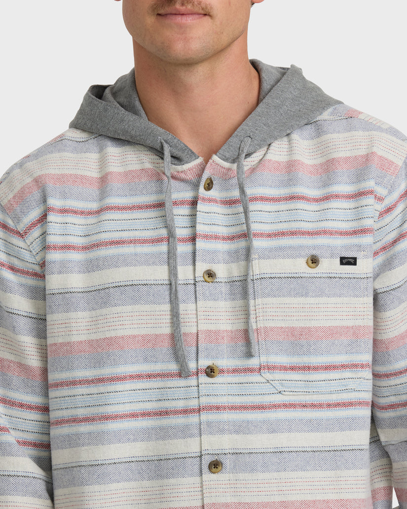 Billabong Baja Long Sleeve Flannel - Off White - Sun Diego Boardshop