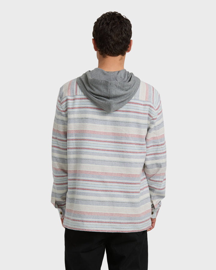Billabong Baja Long Sleeve Flannel - Off White - Sun Diego Boardshop