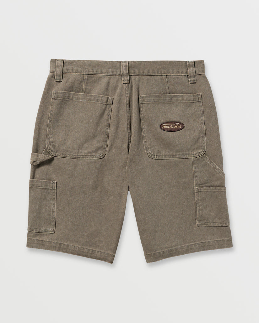 Billabong Bad Dog 21" Workwear Shorts - Brown - Sun Diego Boardshop