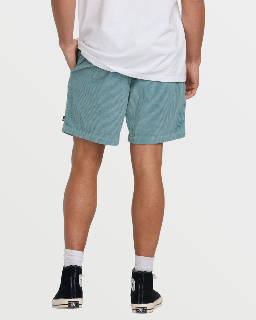 Billabong Larry Laybacks 19" Cord Shorts - Medium Blue - Sun Diego Boardshop