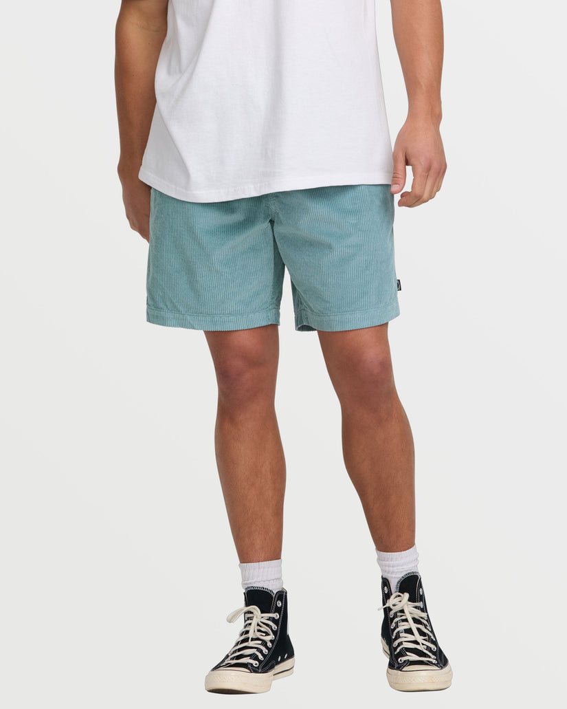 Billabong Larry Laybacks 19" Cord Shorts - Medium Blue - Sun Diego Boardshop