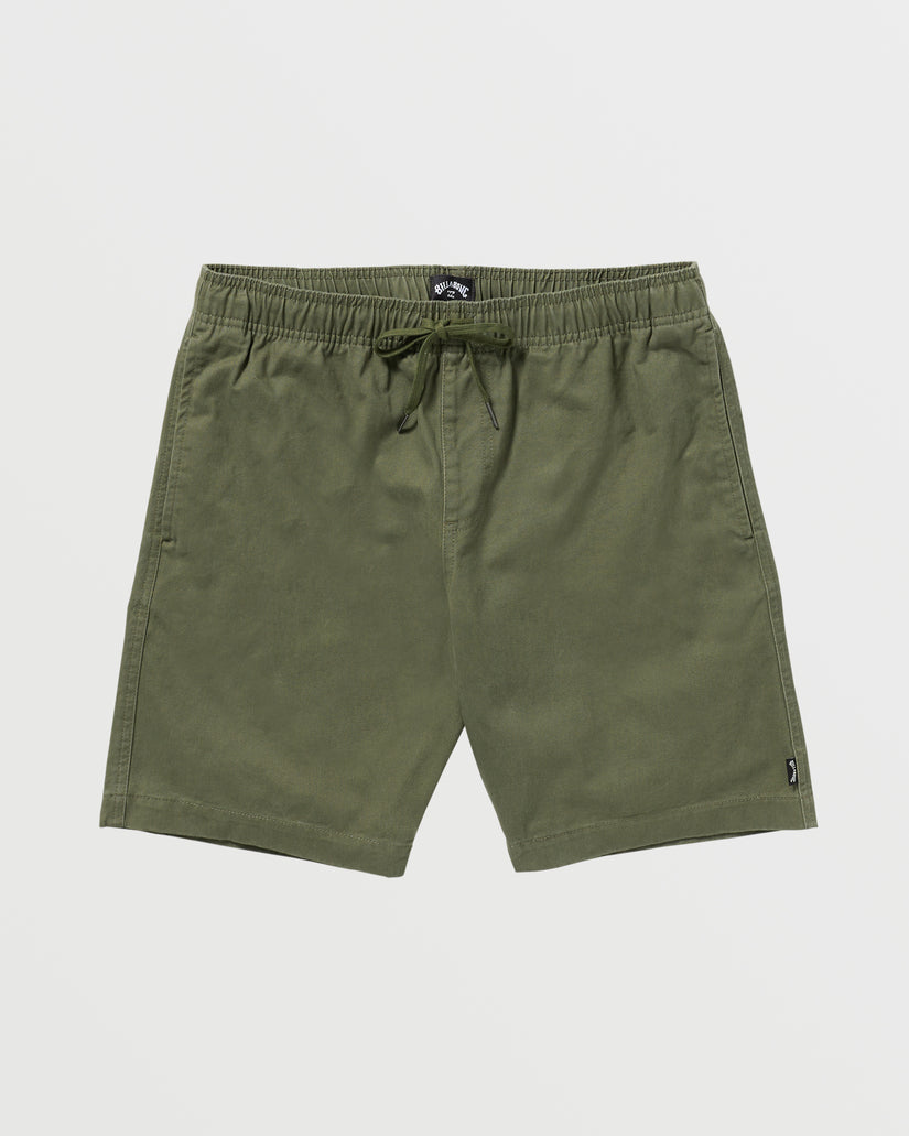 Billabong Larry Laybacks 19" Twill Shorts - Olive - Sun Diego Boardshop