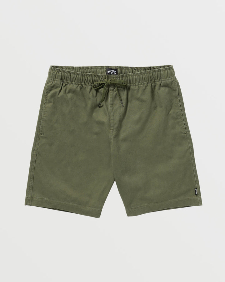 Billabong Larry Laybacks 19" Twill Shorts - Olive - Sun Diego Boardshop