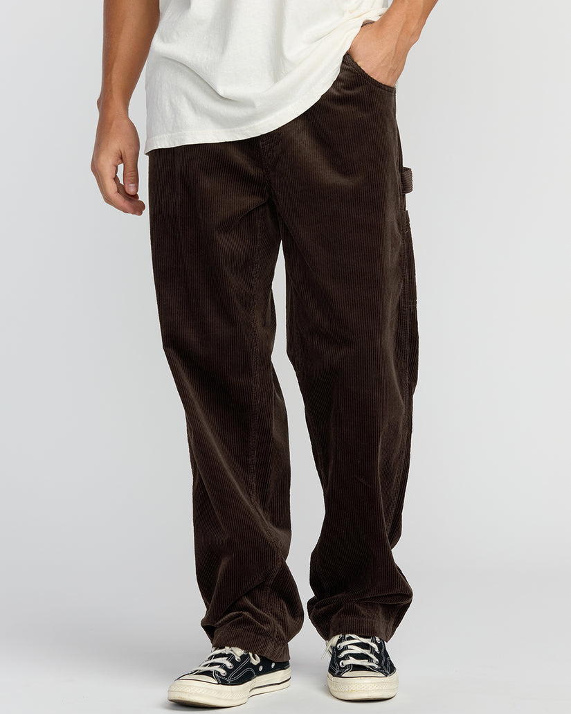 Billabong Larry Cord Garage Pants - Chocolate - Sun Diego Boardshop