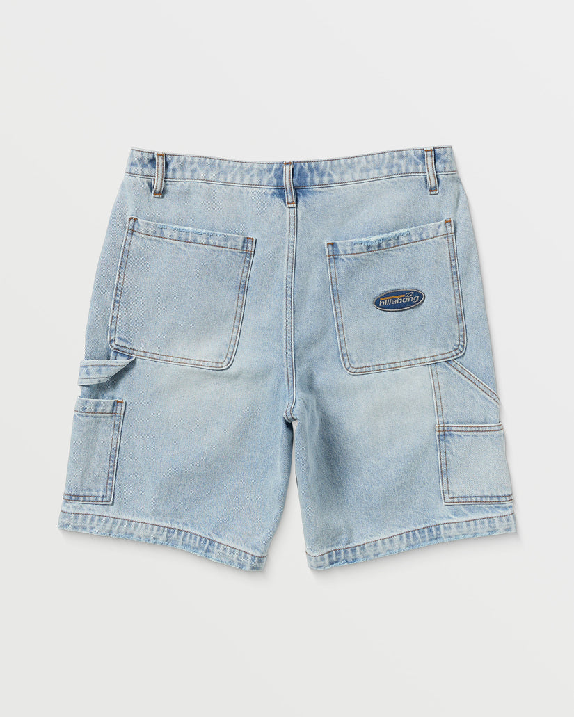 Billabong Bad Dog 21" Shorts - BLEACHED AQUA - Sun Diego Boardshop