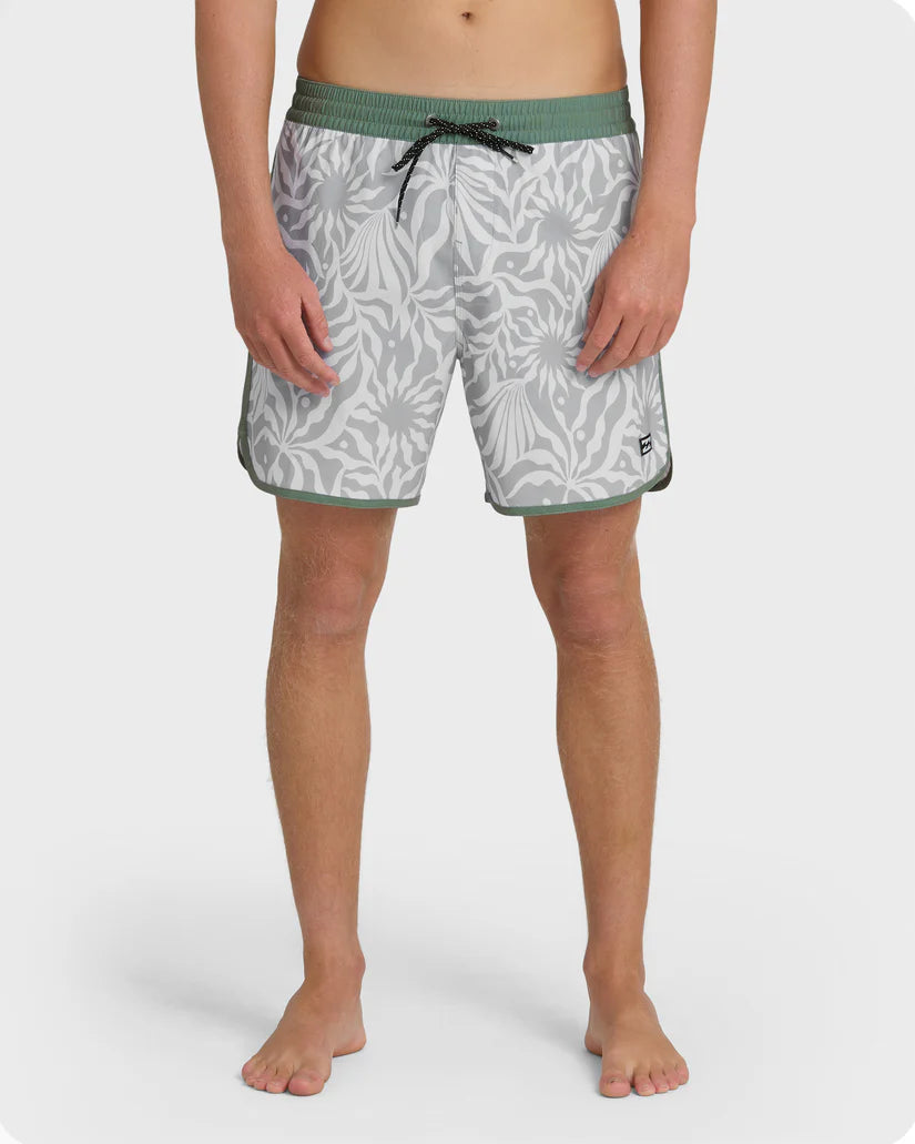 Billabong Seventy Three Layback Trunks - Alloy - Sun Diego Boardshop