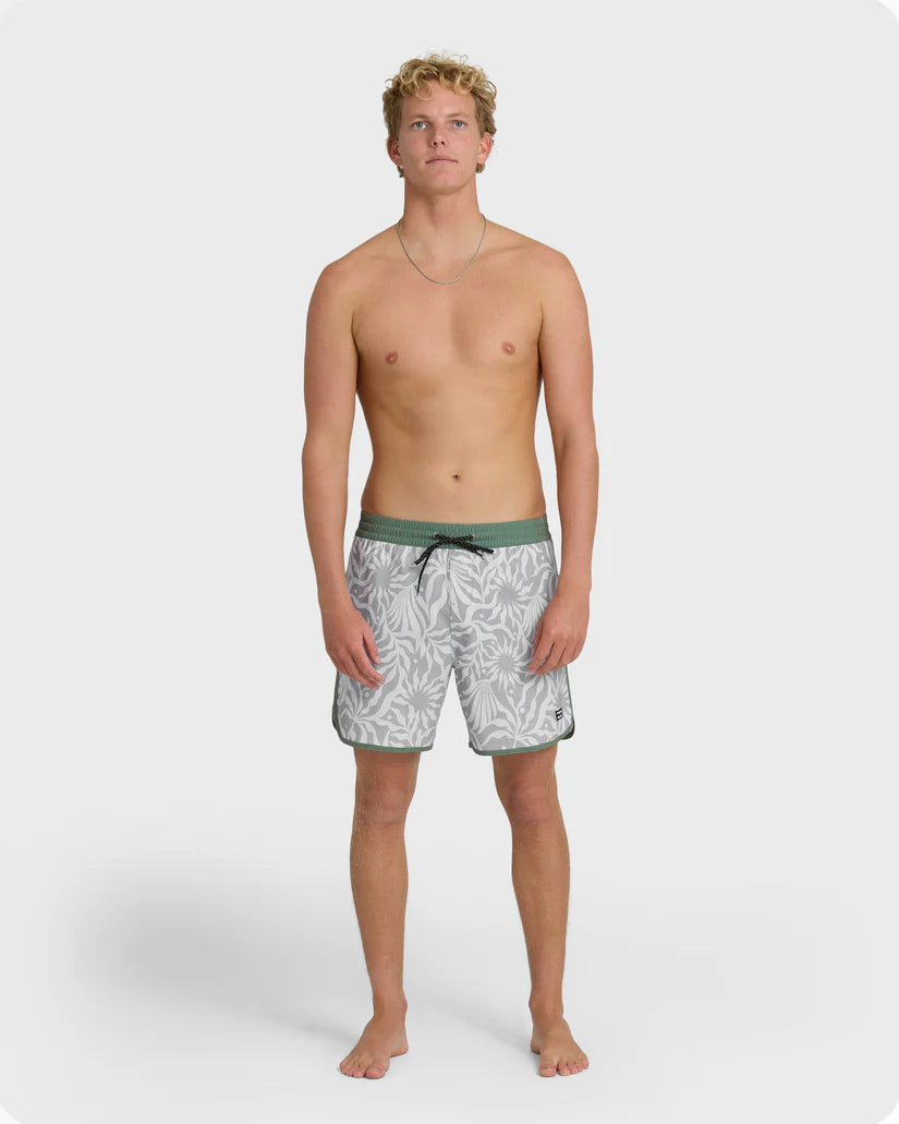 Billabong Seventy Three Layback Trunks - Alloy - Sun Diego Boardshop