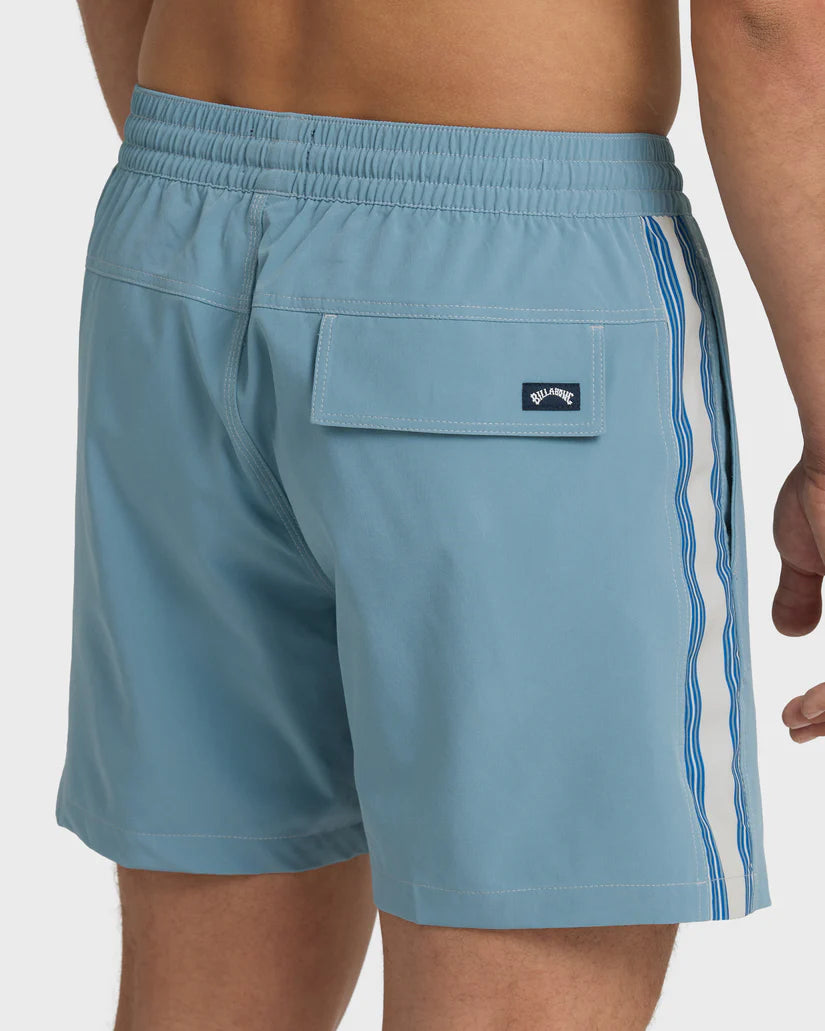 Billabong Dbah Panel Layback Trunks - Blue Fog