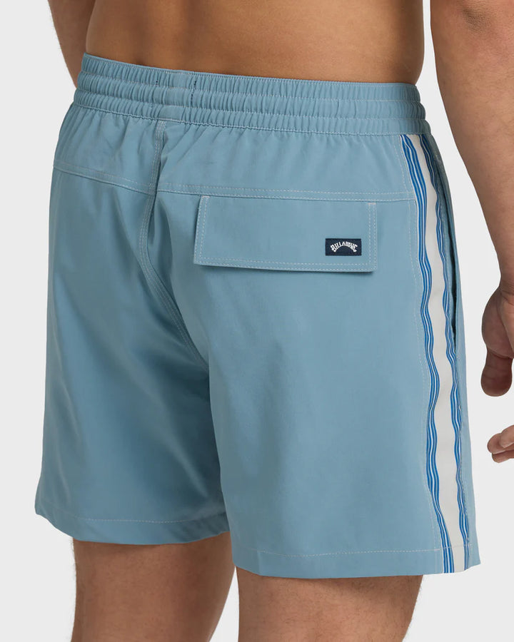 Billabong Dbah Panel Layback Trunks - Blue Fog