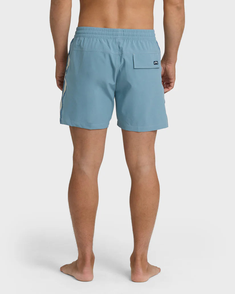 Billabong Dbah Panel Layback Trunks - Blue Fog