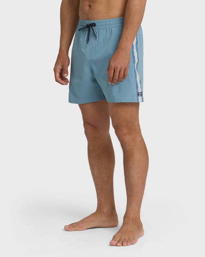 Billabong Dbah Panel Layback Trunks - Blue Fog