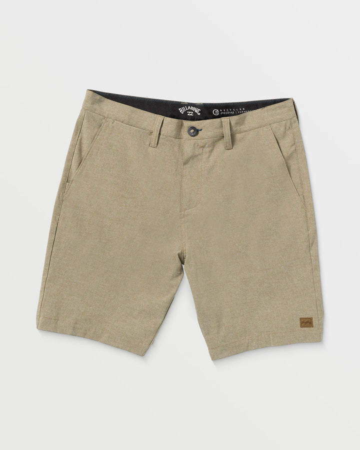 Billabong Crossfire Submersible 19" Hybrid Shorts - KHAKI - Sun Diego Boardshop