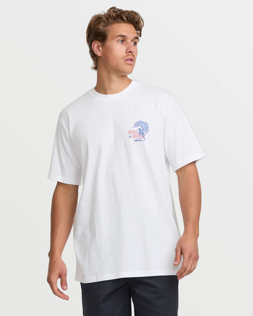 Billabong Good Signs Premium Short Sleeve Tee - WHITE - Sun Diego Boardshop