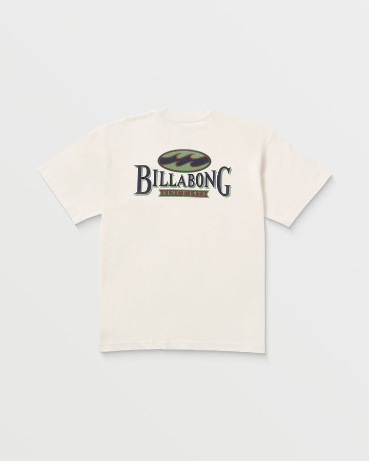 Billabong Double Spread OG Short Sleeve Tee - OFF WHITE - Sun Diego Boardshop