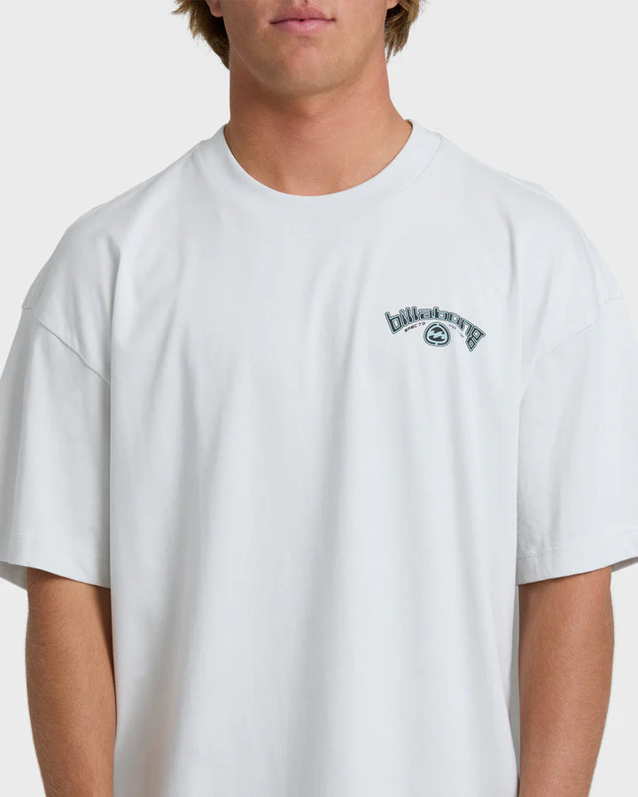 Billabong Spec 73 Bio Arch Og Short Sleeve T-Shirt - Fog Gray - Sun Diego Boardshop