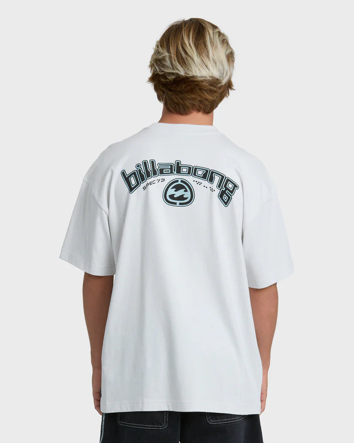 Billabong Spec 73 Bio Arch Og Short Sleeve T-Shirt - Fog Gray - Sun Diego Boardshop