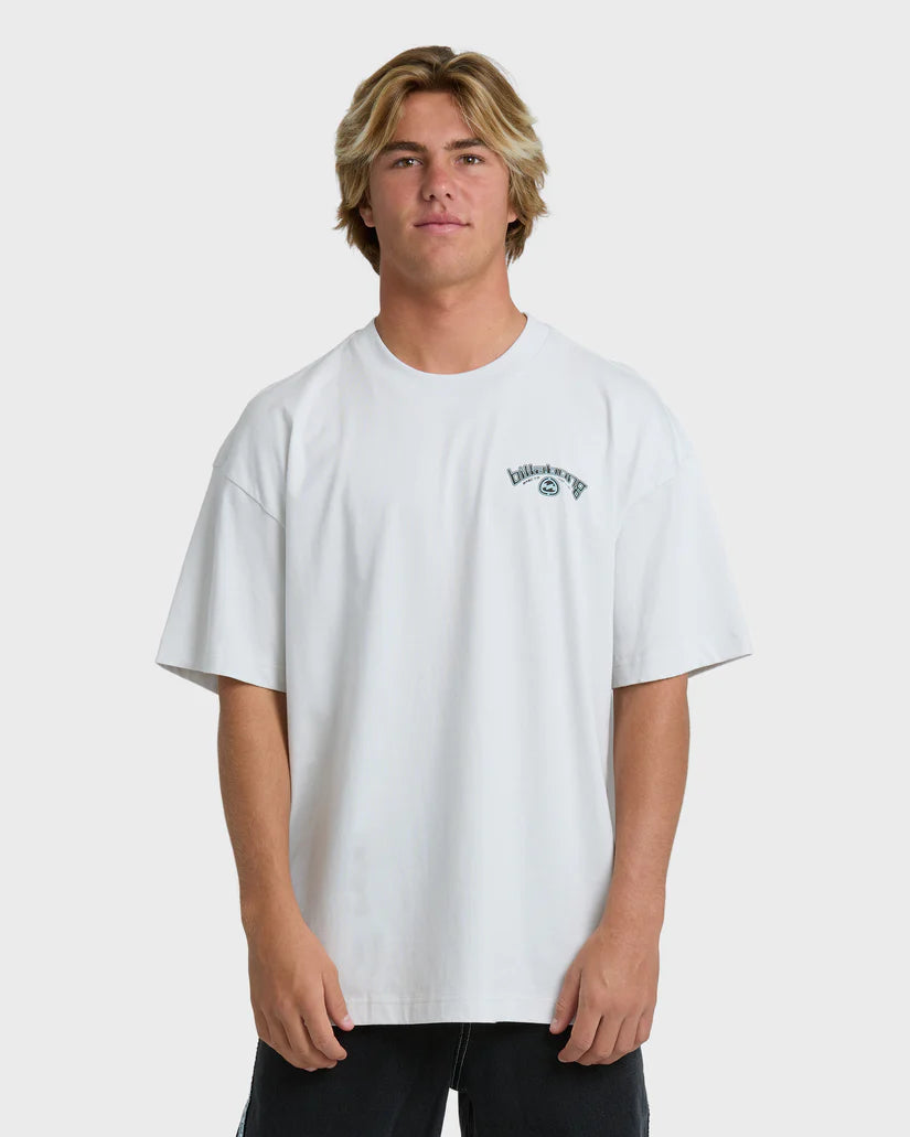 Billabong Spec 73 Bio Arch Og Short Sleeve T-Shirt - Fog Gray - Sun Diego Boardshop
