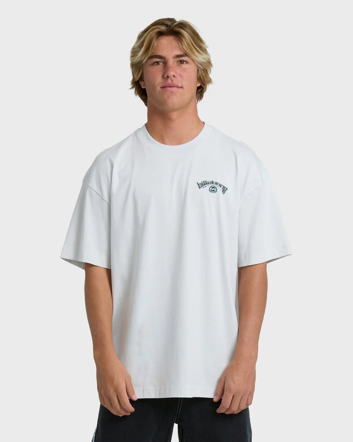 Billabong Spec 73 Bio Arch Og Short Sleeve T-Shirt - Fog Gray - Sun Diego Boardshop