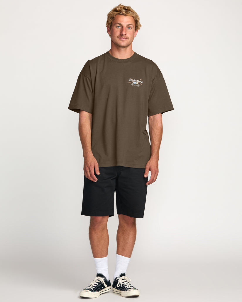 Billabong Crossboards Og Tee - Brown - Sun Diego Boardshop