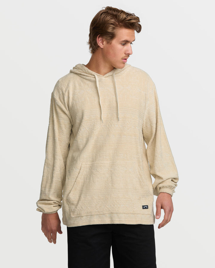 Billabong Flecker Jacquard Pullover Sweatshirt - CHINO - Sun Diego Boardshop