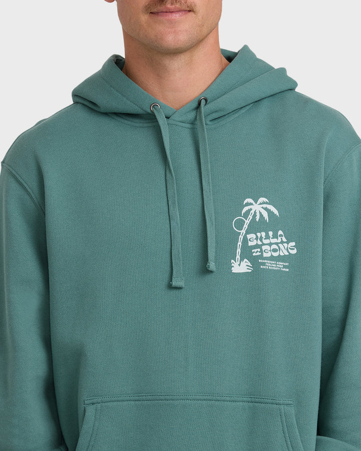 Billabong Short Sands Pullover Sweatshirt - Sage Green
