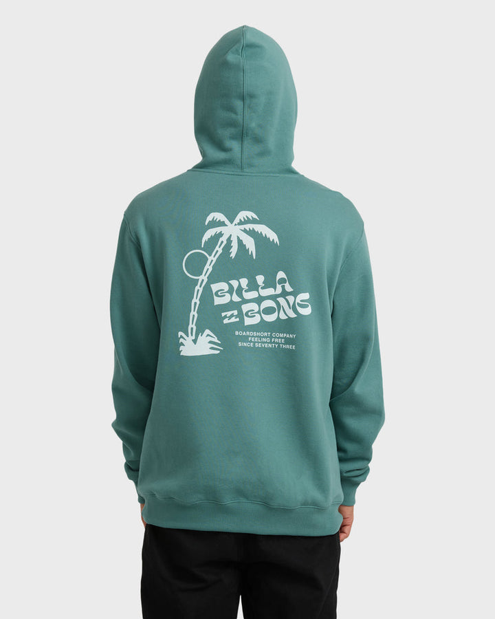 Billabong Short Sands Pullover Sweatshirt - Sage Green