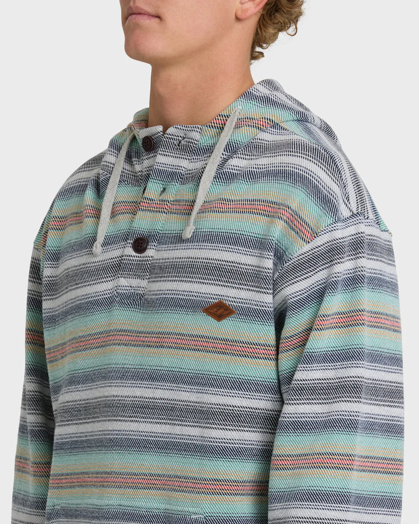 Billabong Rancho Pullover Yd Pullover Hoodie - Heather Grey - Sun Diego Boardshop