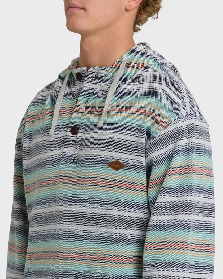 Billabong Rancho Pullover Yd Pullover Hoodie - Heather Grey - Sun Diego Boardshop