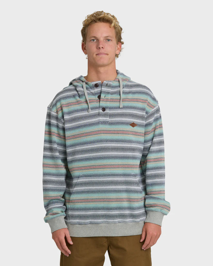 Billabong Rancho Pullover Yd Pullover Hoodie - Heather Grey - Sun Diego Boardshop