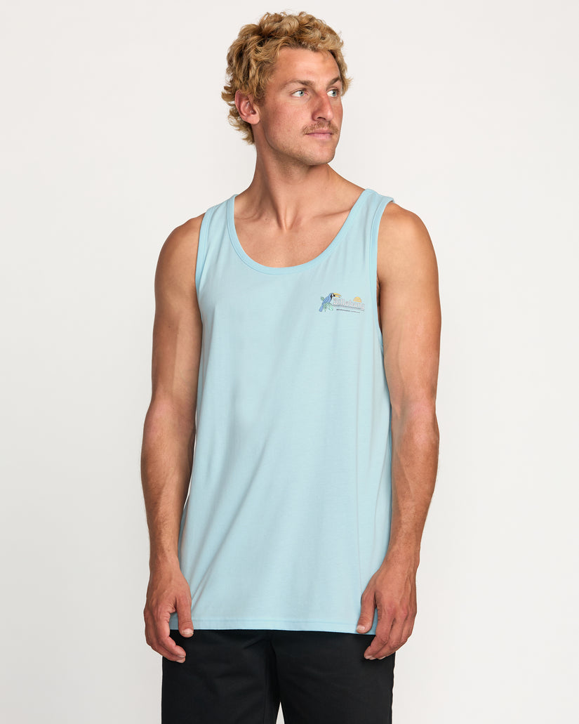 Billabong Lounge Premium Tank - Coastal Blue - Sun Diego Boardshop
