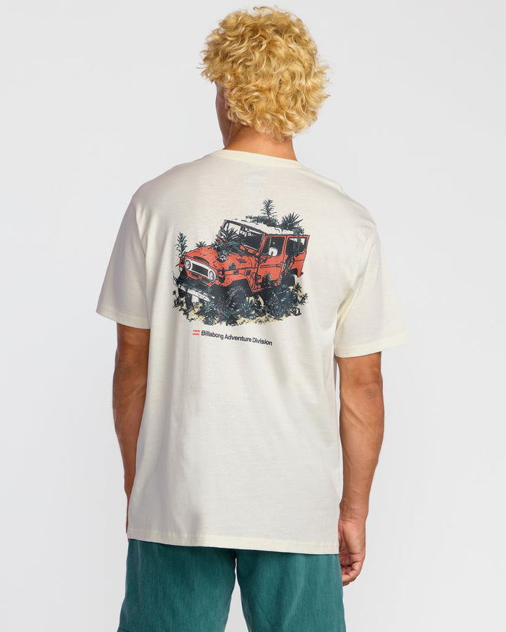 Billabong A/Div Abandon Short Sleeve T-Shirt - Off White - Sun Diego Boardshop
