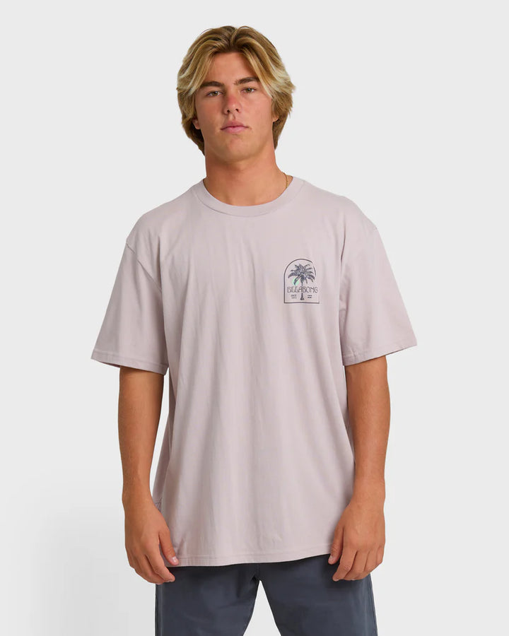 Billabong Portal Premium Short Sleeve T-Shirt - Dusty Purple - Sun Diego Boardshop