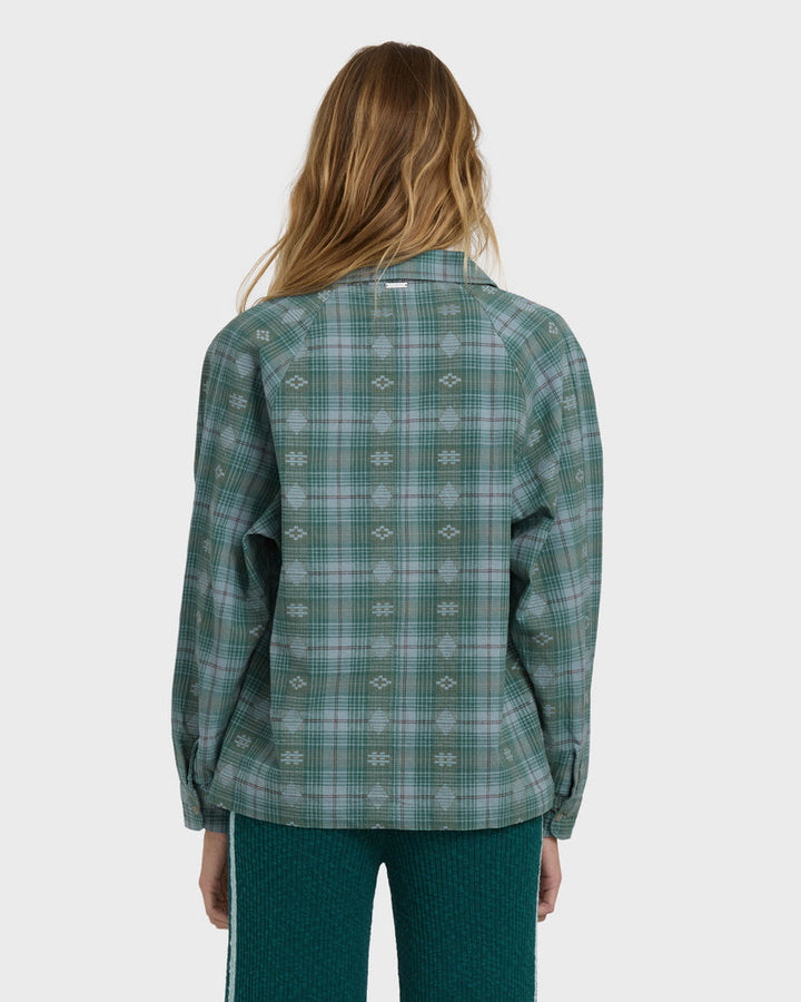 Billabong Coastal Breeze Long Sleeve Shirt - Mason Blue - Sun Diego Boardshop