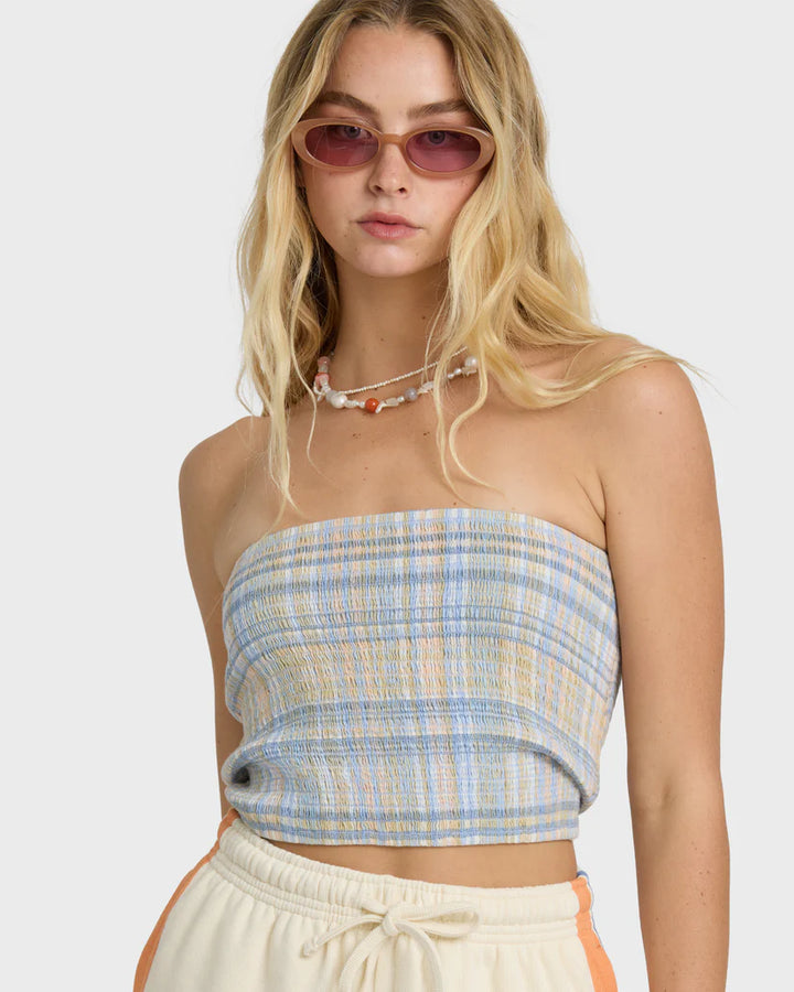 Billabong Keep It Simple 2 Tube Top - Twilight Blue